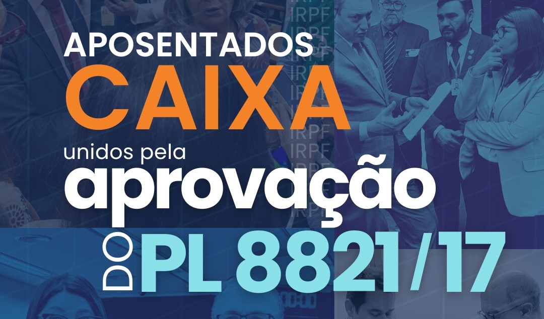 Aposentados CAIXA esperam o SIM dos deputados na votação do PL 8821/17 que acontece hoje (6/12) na CCJC.